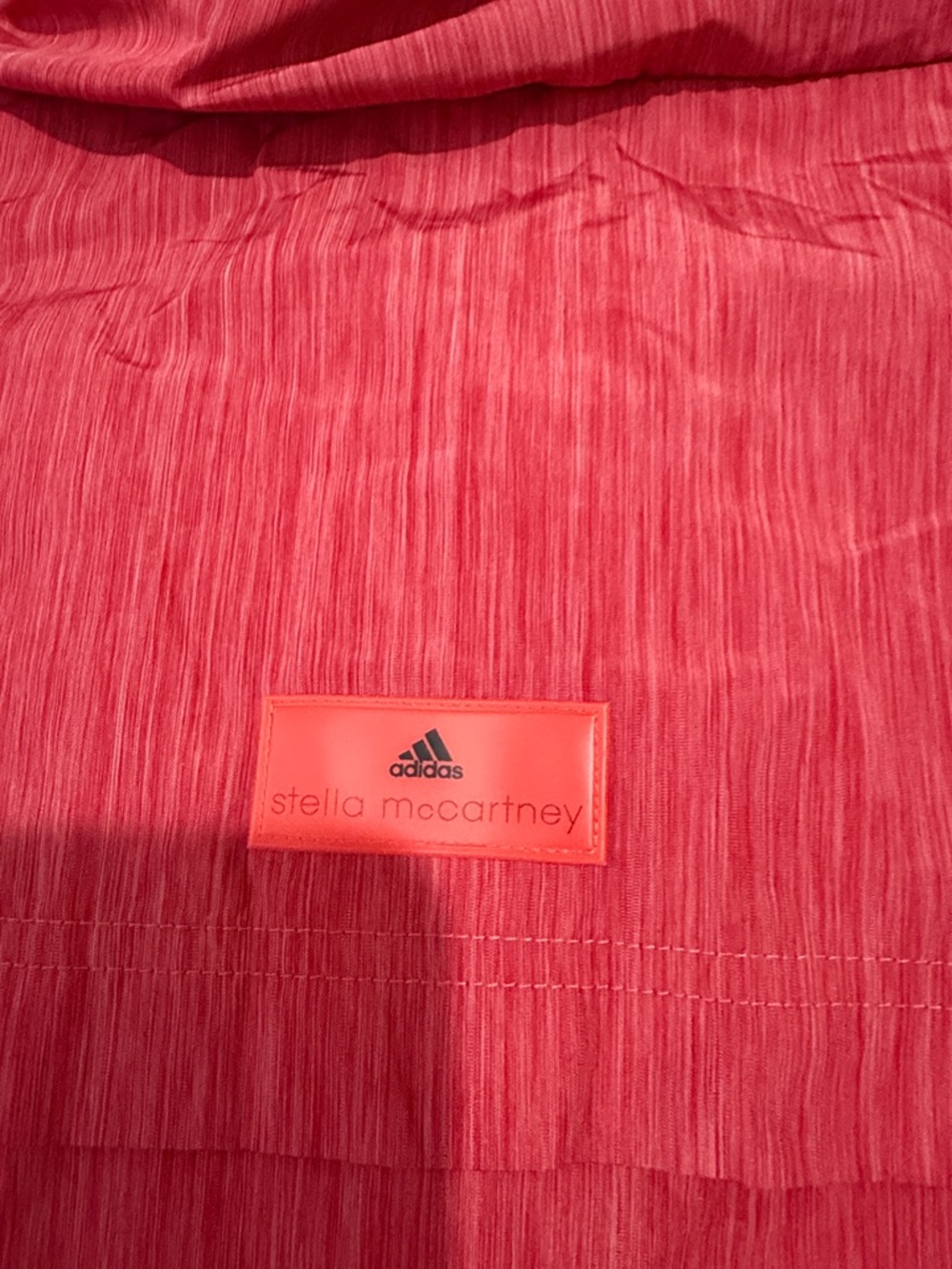 Adidas by Stella McCartney Red Cropped Utility Jacket size S - Picture 5 of 6
